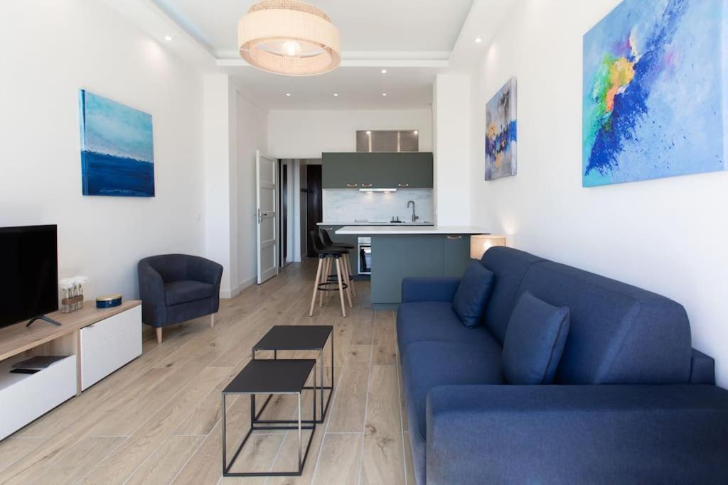 ניס #43 Design Studio Terrace Ac Wifi Sea View 1Min Beach מראה חיצוני תמונה